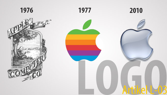 Het zelfontworpen logo van Apple vs. de versie ontworpen door een Pro.